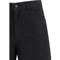 Black Linen Jeans Denim