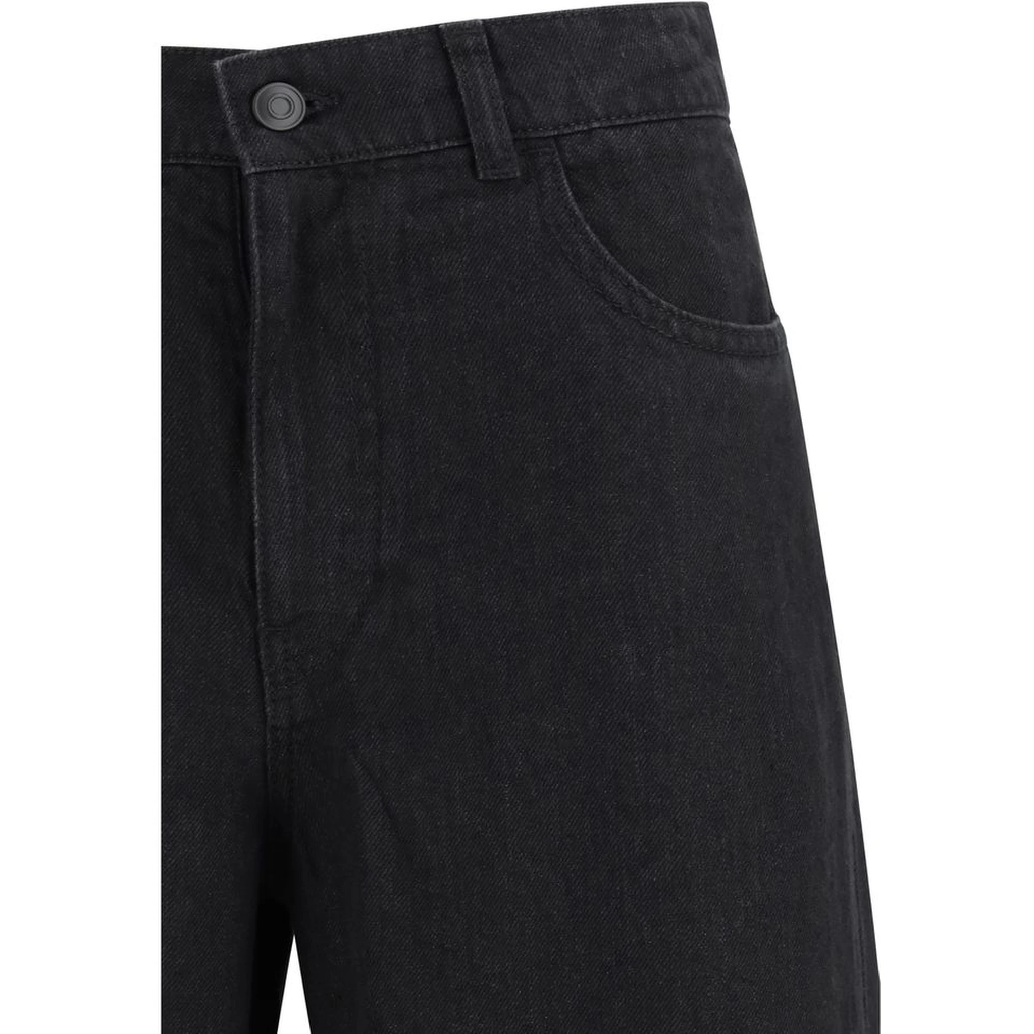 Black Linen Jeans Denim
