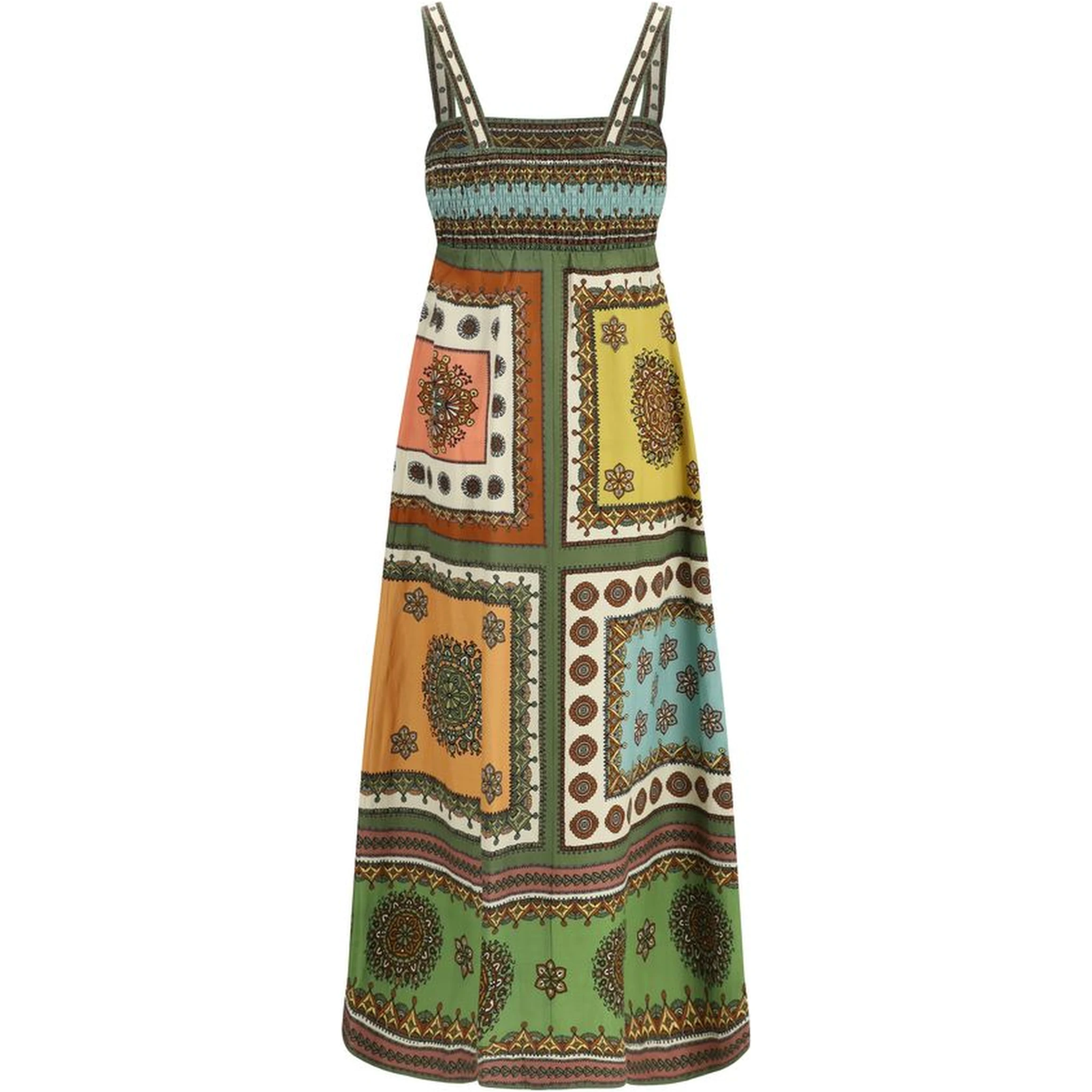 Multicolor Viscose Casual Dress