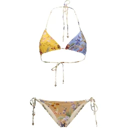 Multicolor Polyamide Bikini