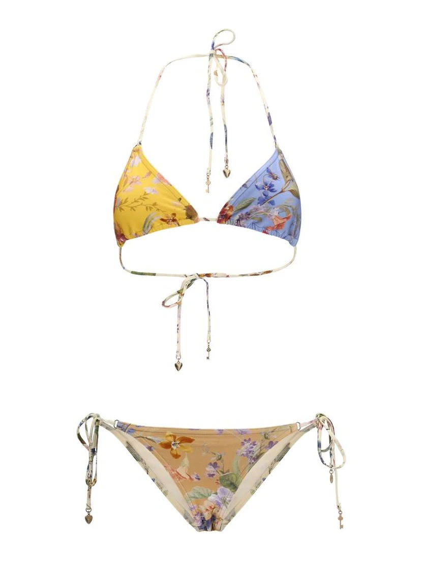 Multicolor Polyamide Bikini