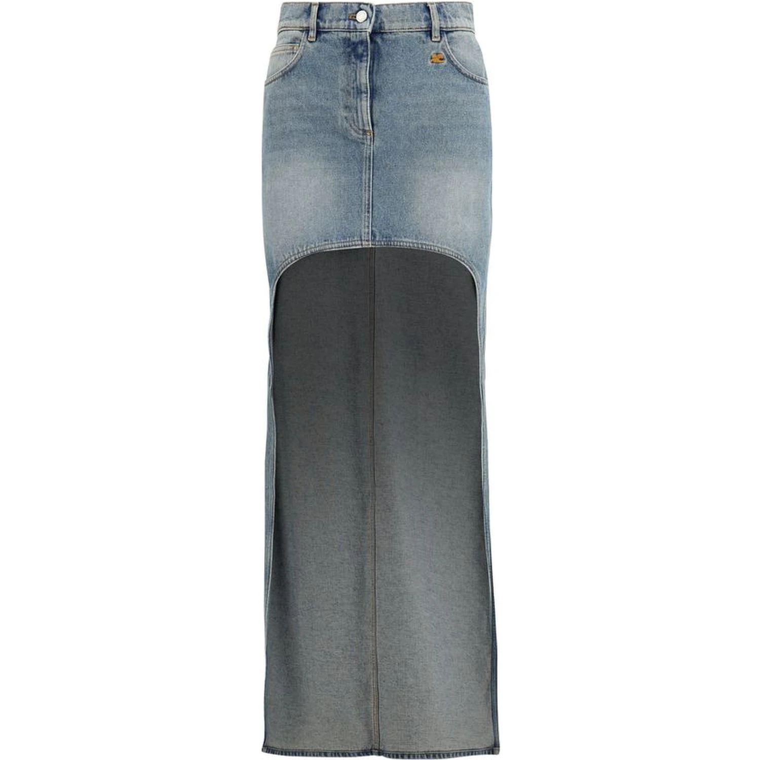 Blue Denim Skirt