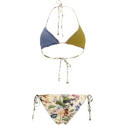 Multicolor Polyamide Bikini