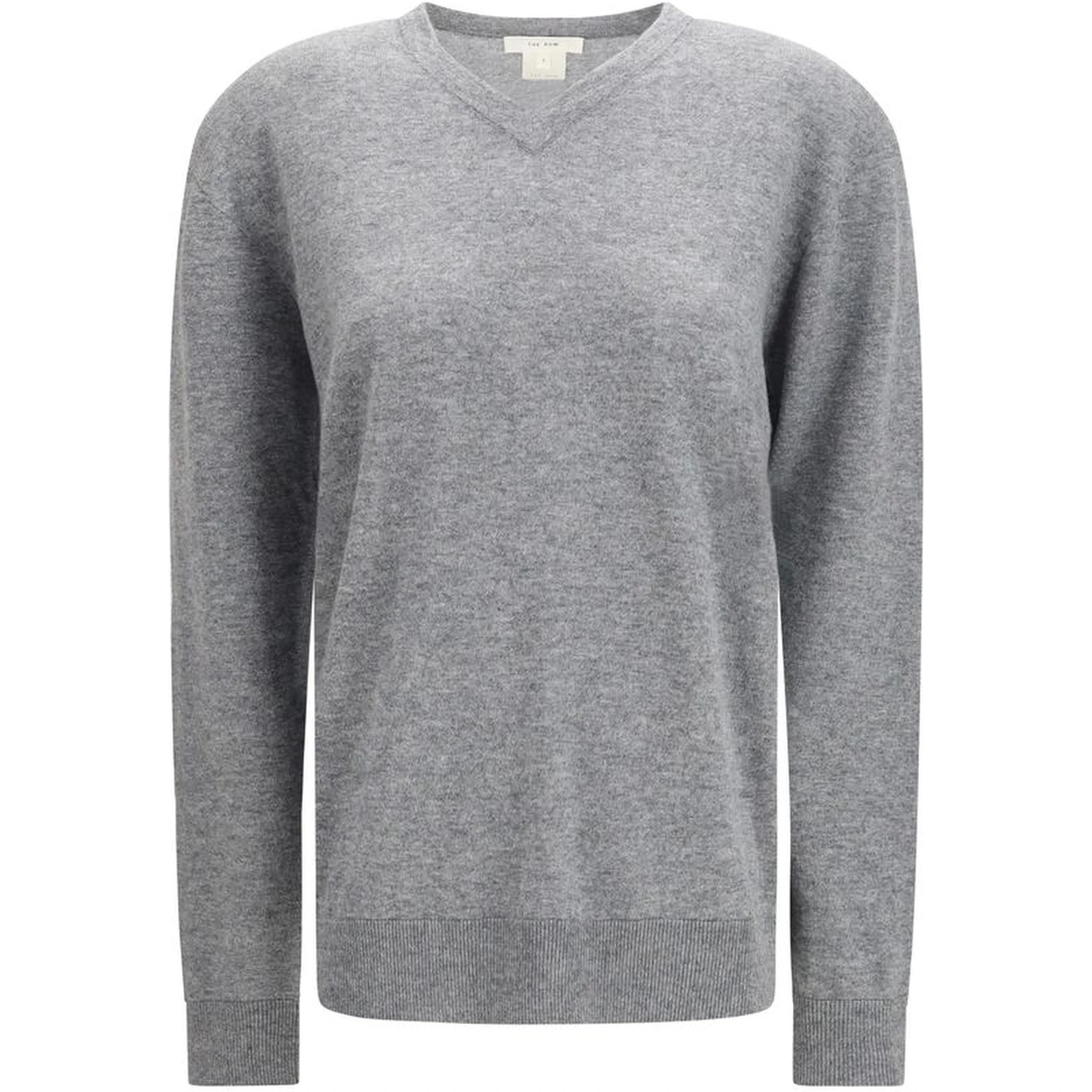 Gray Cashmere Top