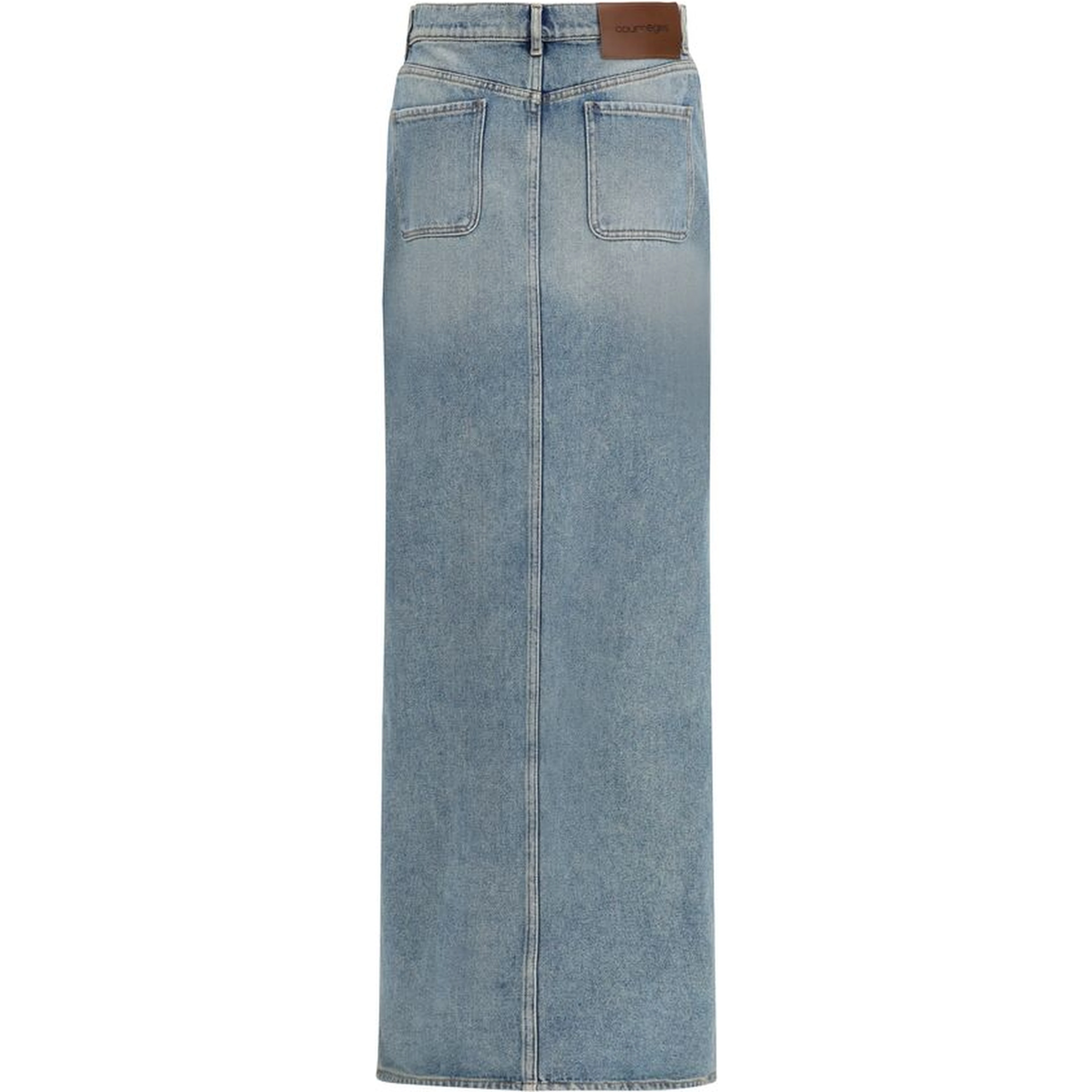 Blue Denim Skirt