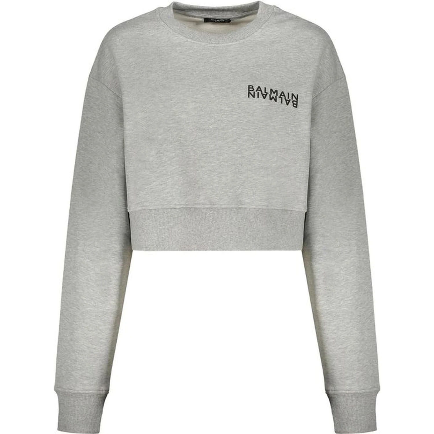 Gray Cotton Sweatshirt