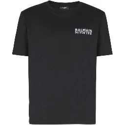 Black Cotton T-Shirt