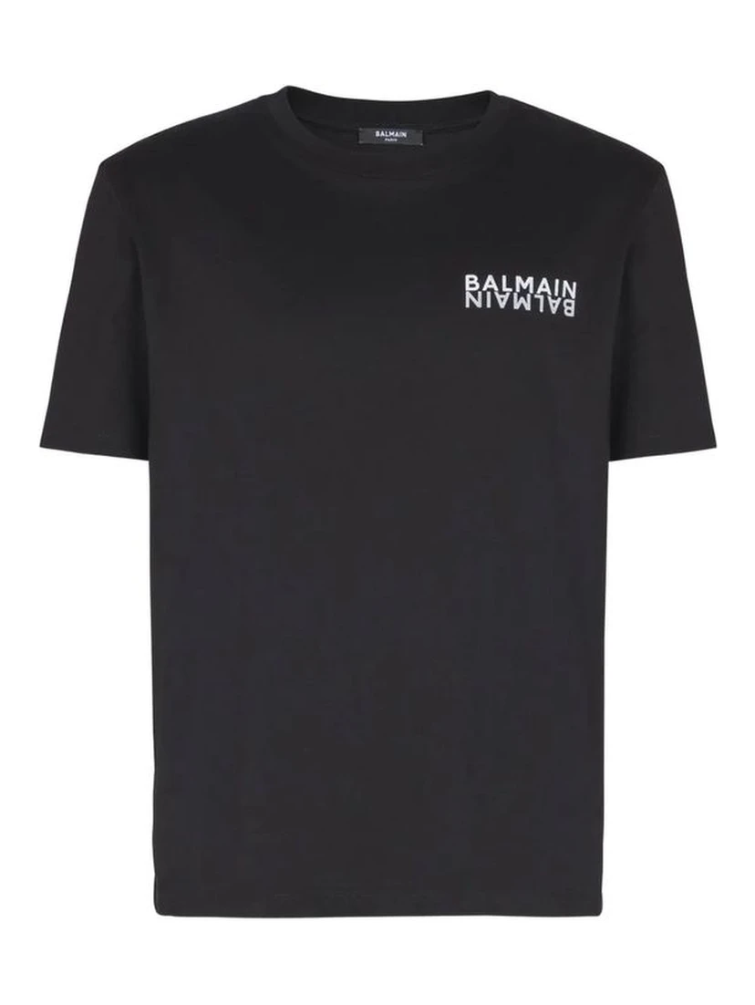 Black Cotton T-Shirt
