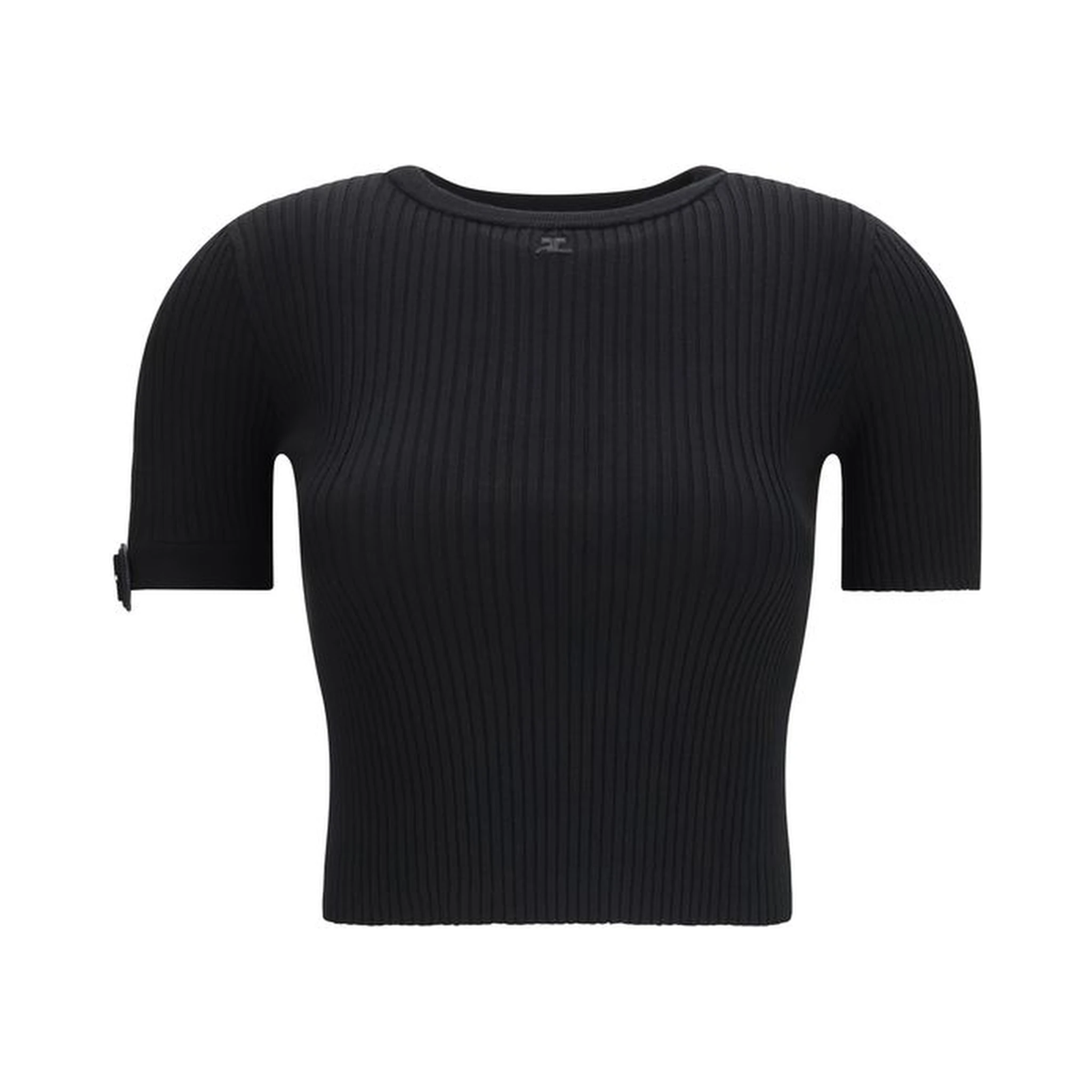 Black Viscose Top