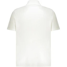 White Cotton Polo Shirt