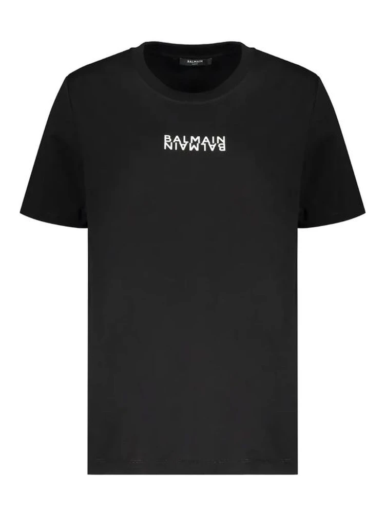 Black Cotton T-Shirt