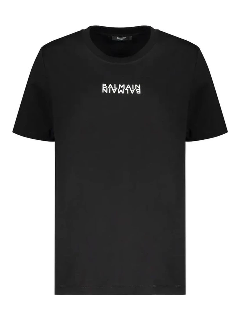 Black Cotton T-Shirt