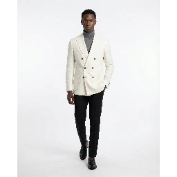 White Wool Blazer