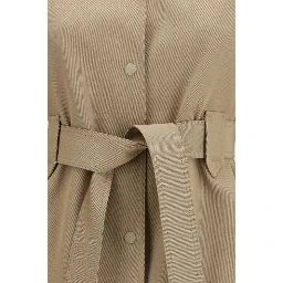 Brown Fleece Wool Coat