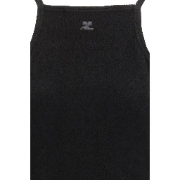 Black Viscose Casual Dress