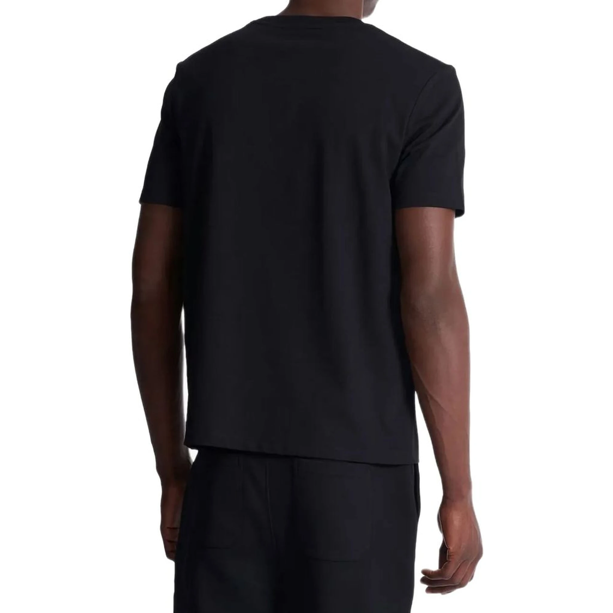 Black Cotton T-Shirt