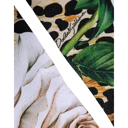 Multicolor Floral Leopard Elbow Length Women Gloves