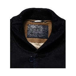 Black Cashmere Knitted Button Down Jacket