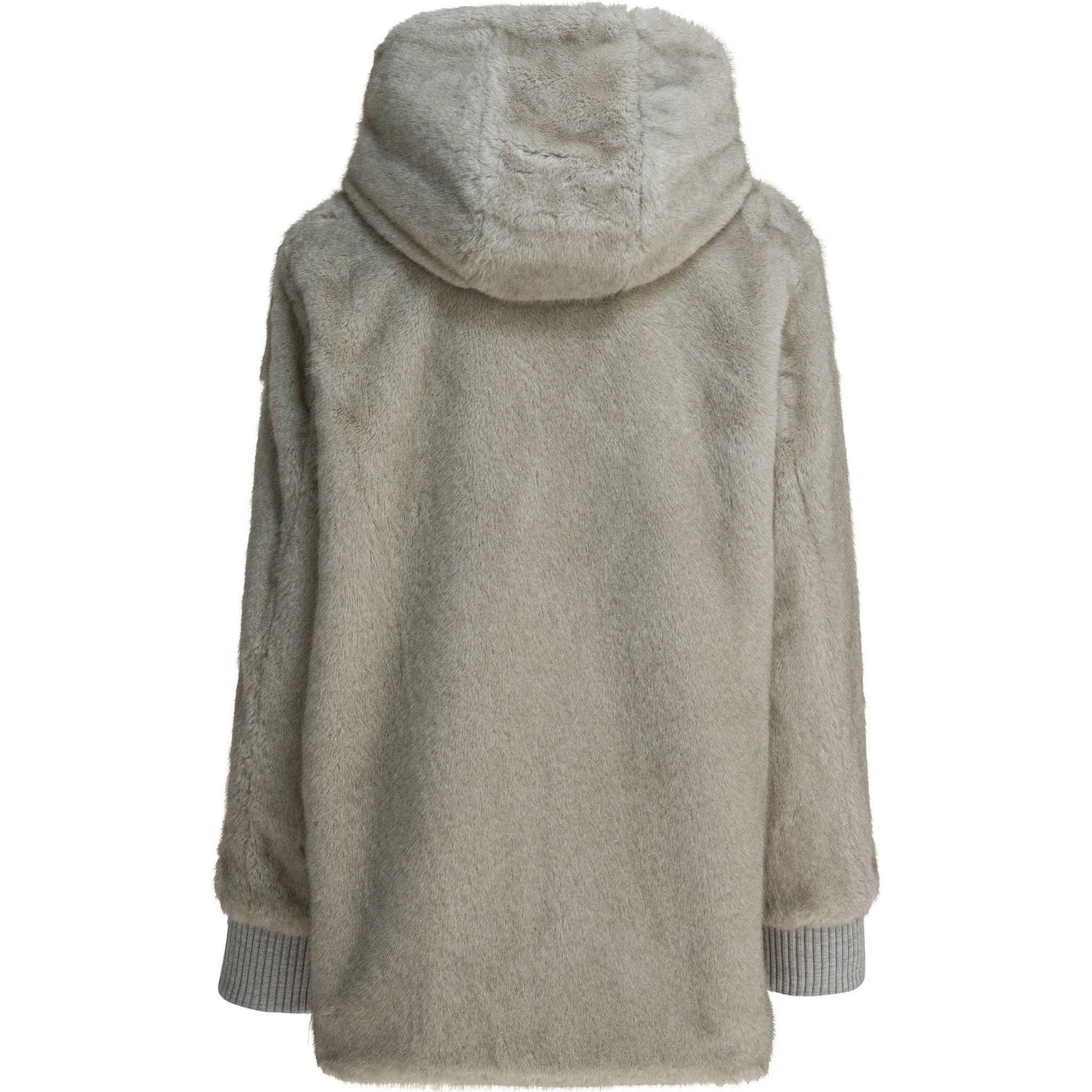 Eco fur blouson jacket