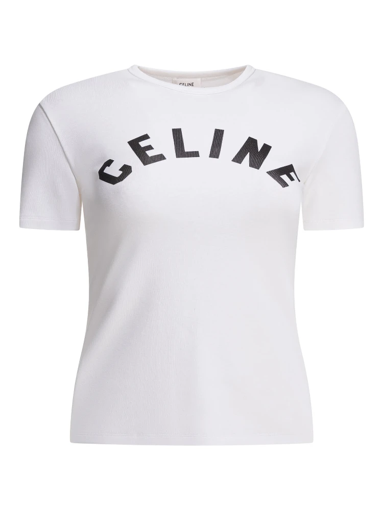 Cotton t-shirt with logo