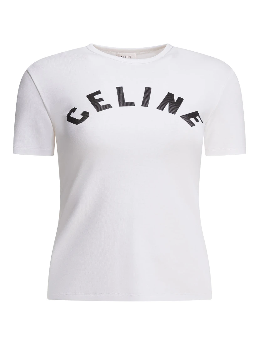 Cotton t-shirt with logo