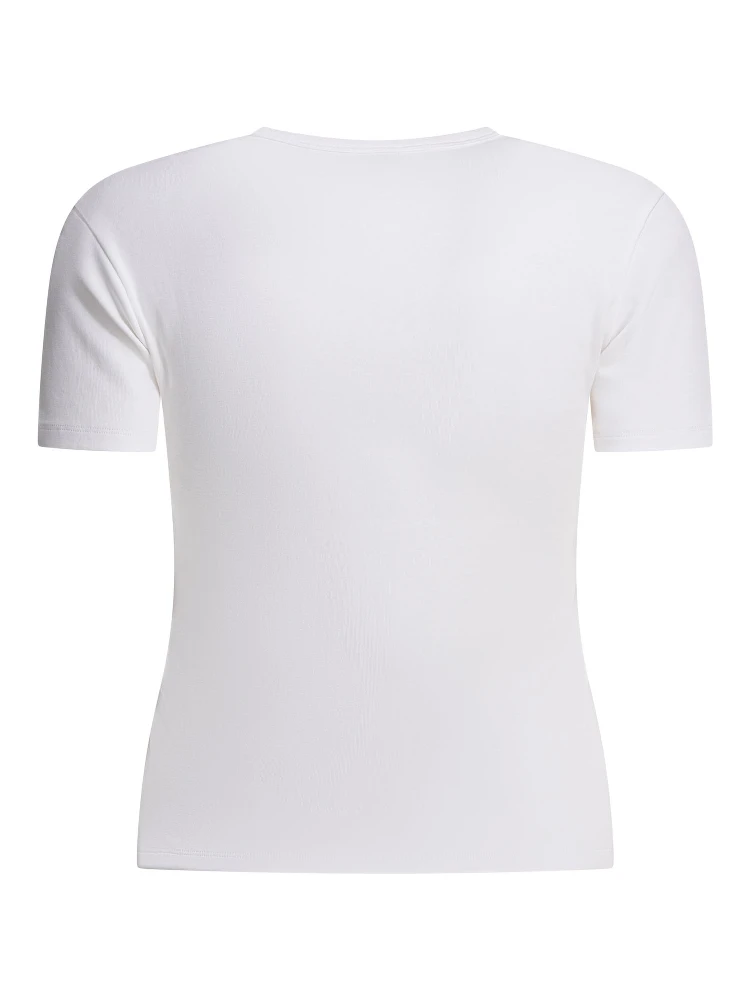 Cotton t-shirt with logo alternative