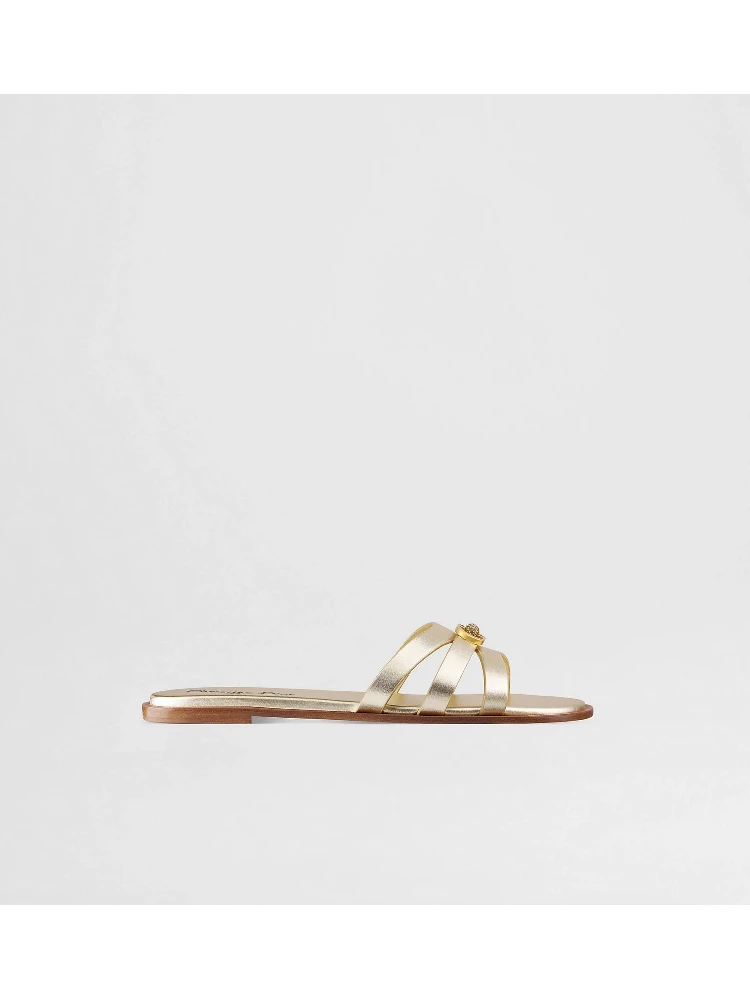 "30M Dior Or" slides sandals