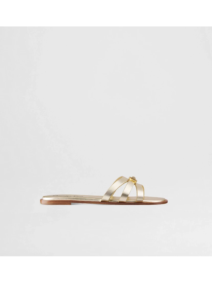 "30M Dior Or" slides sandals