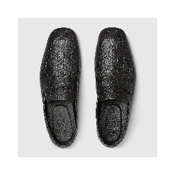 Leather GG loafers