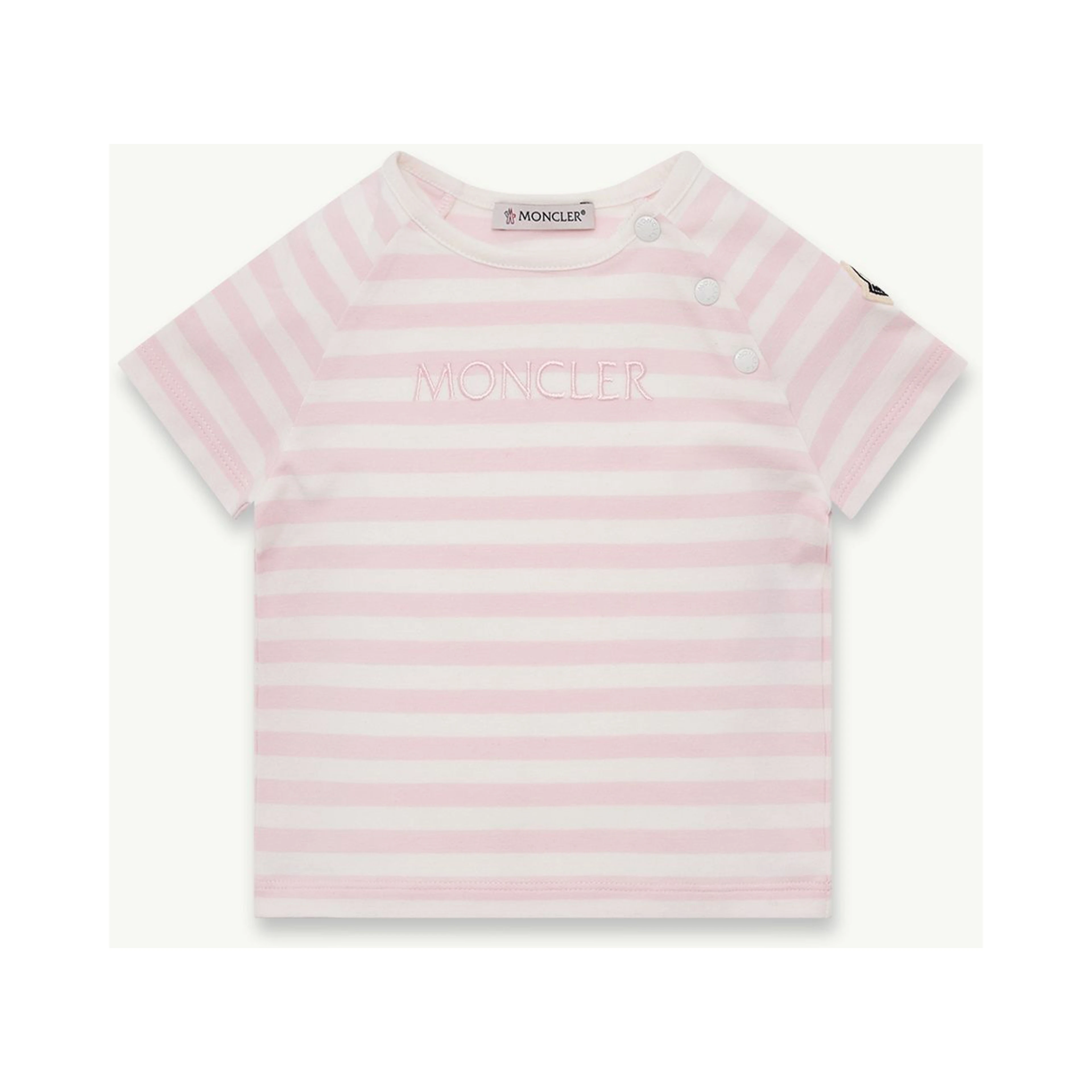 MONCLER KIDS T-shirts and Polos Pink