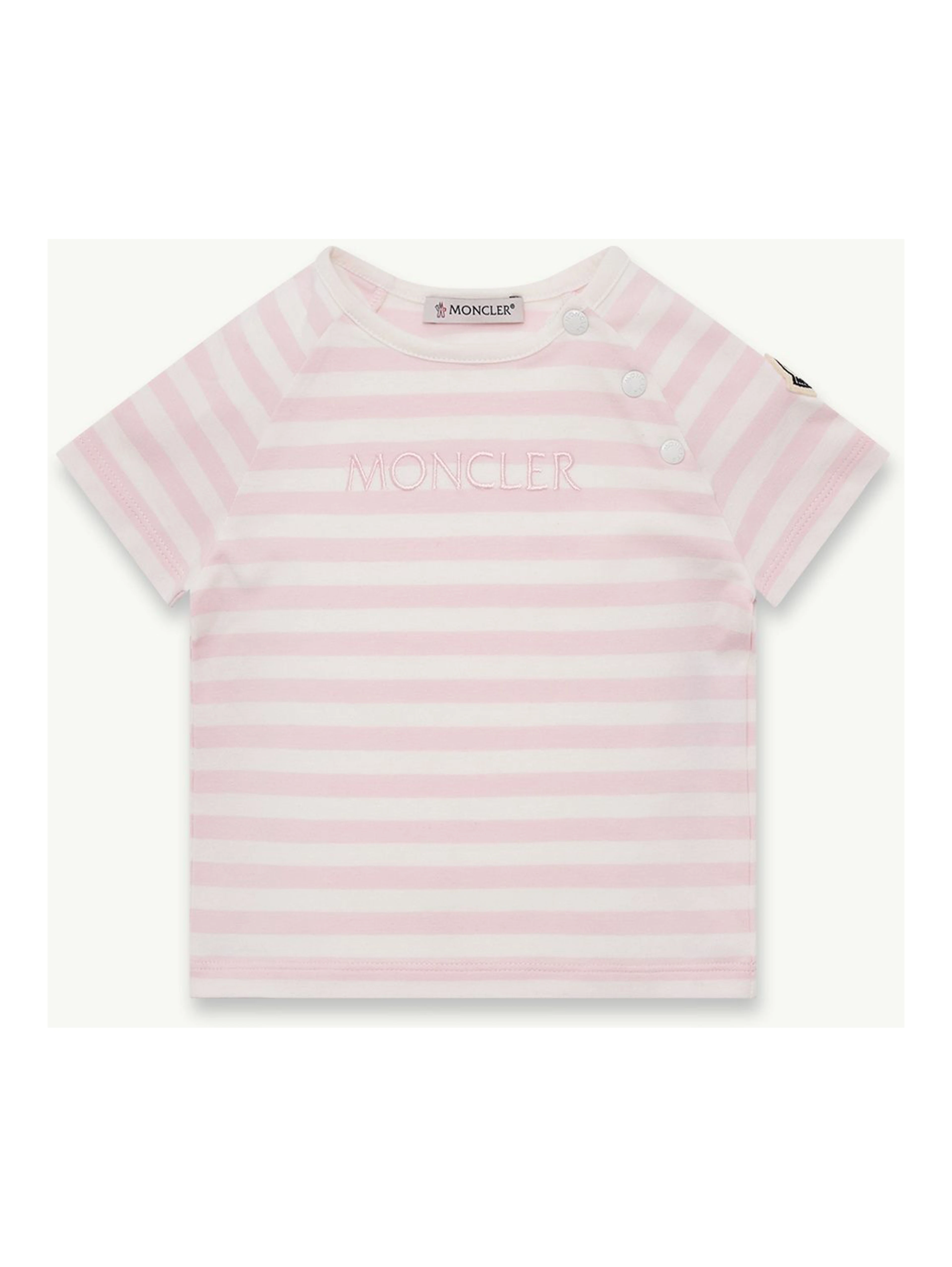 MONCLER KIDS T-shirts and Polos Pink