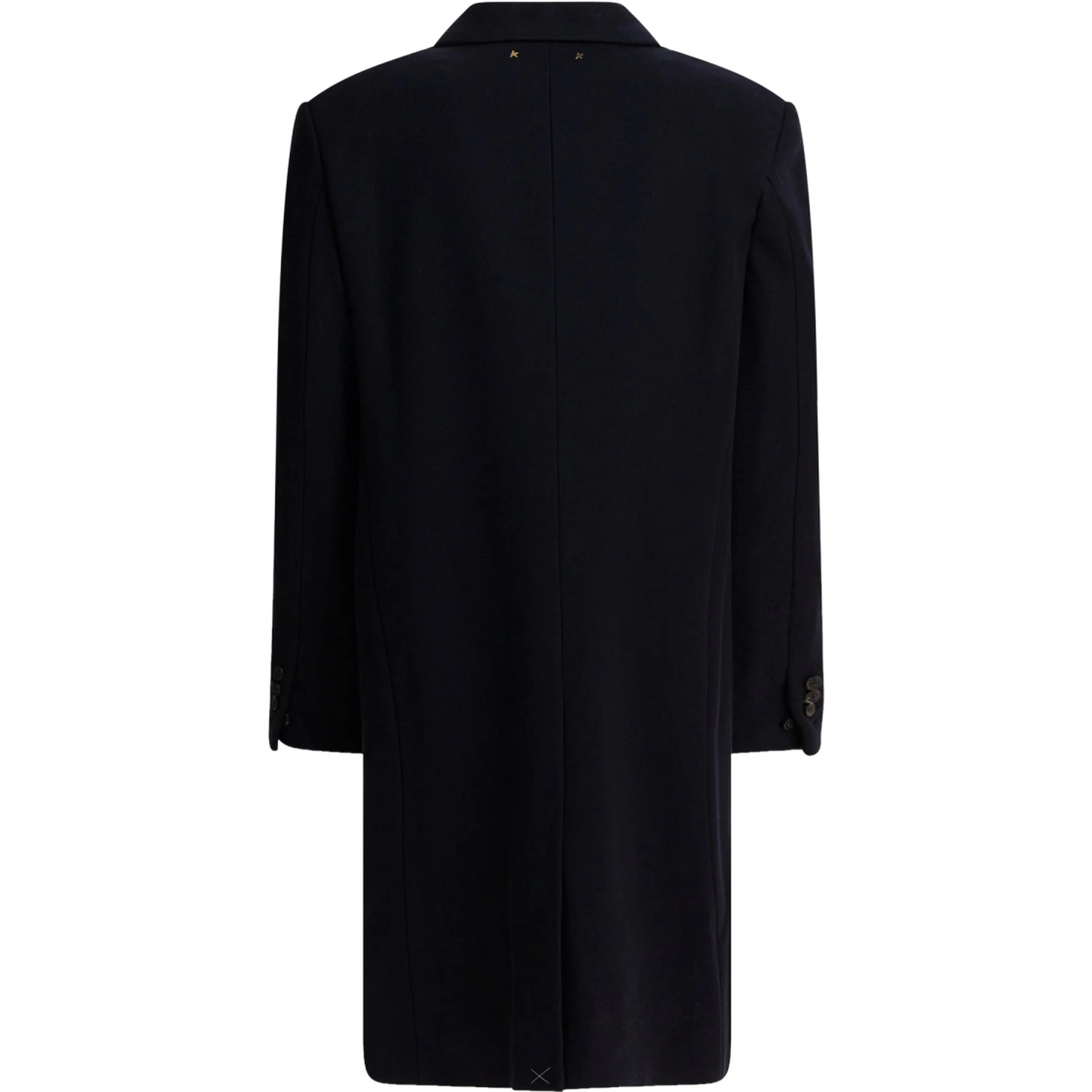 SINGLE-BREASTED WOOL COAT