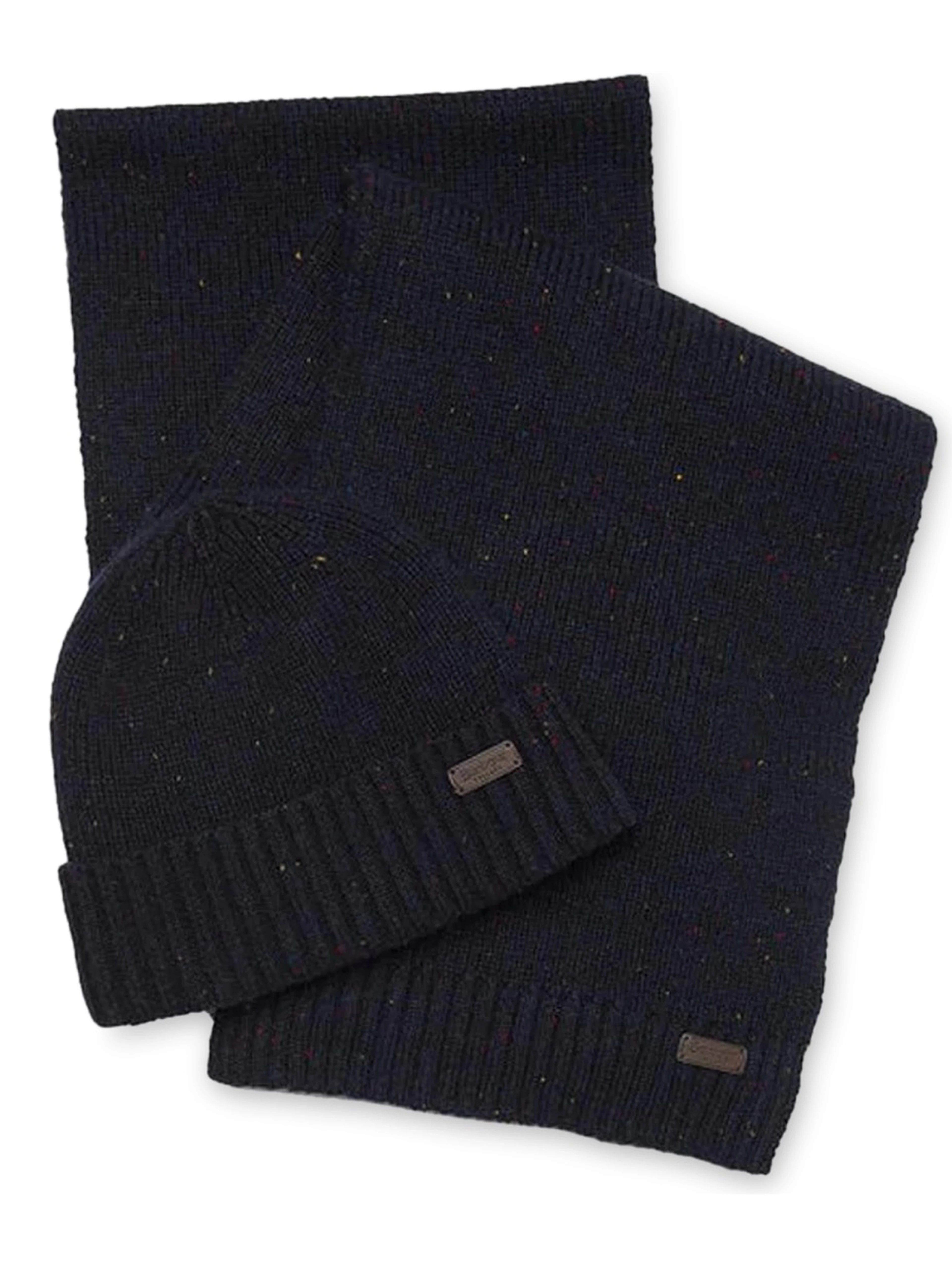 "CARLTON FLECK" SCARF AND CAP GIFT SET