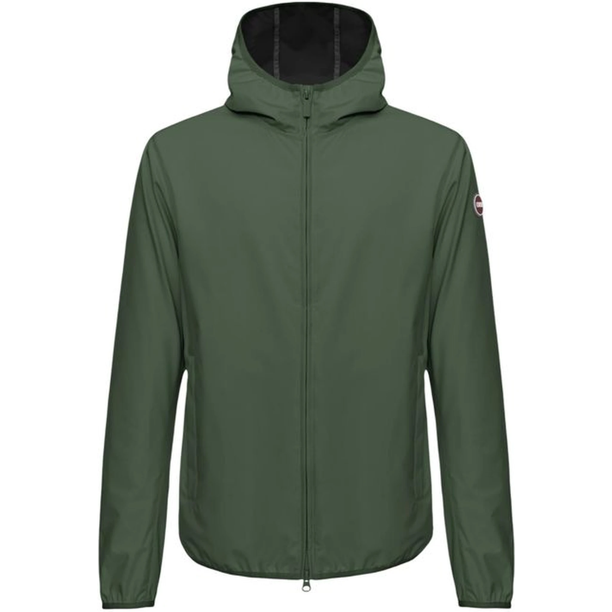 Green Polyester Shell Jacket
