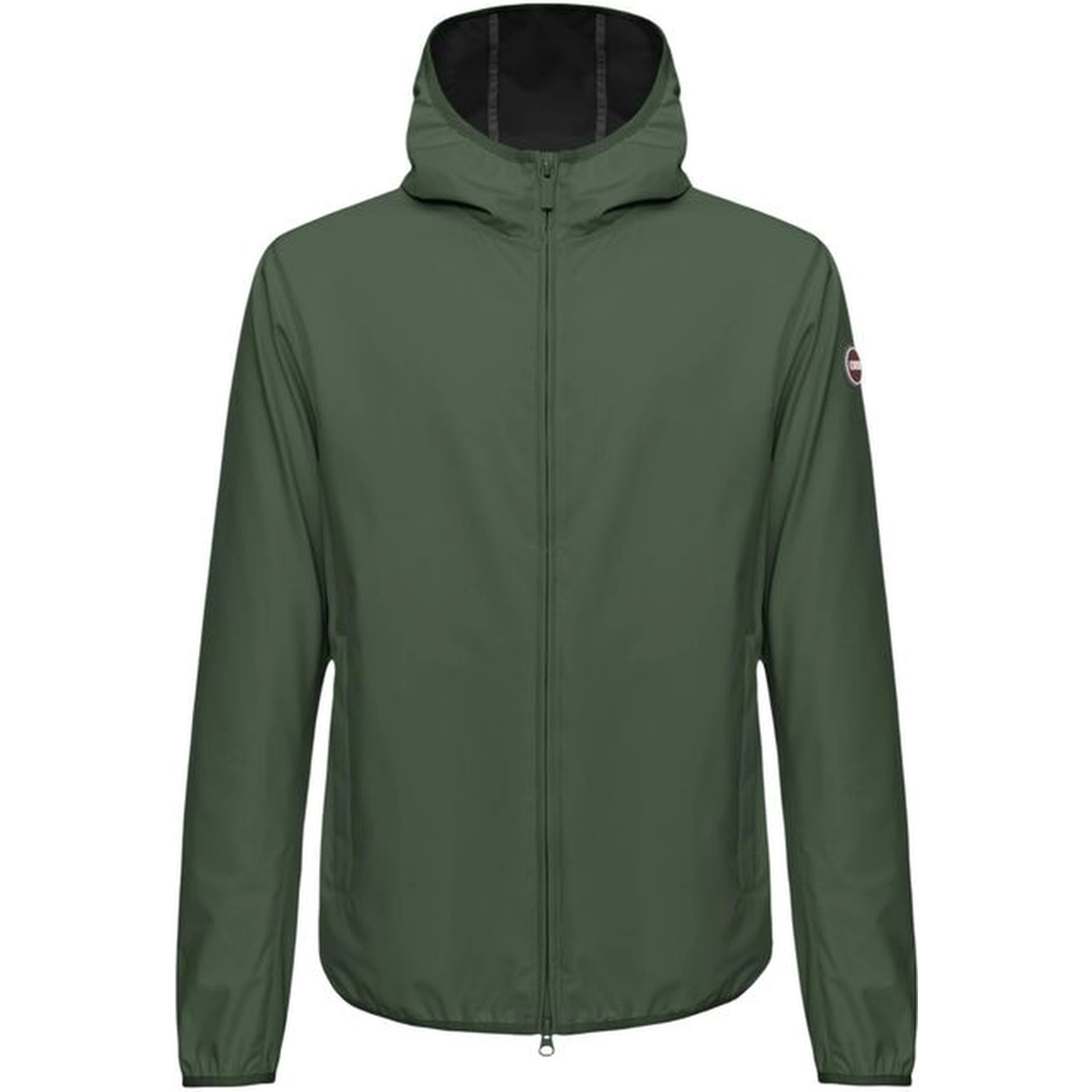 Green Polyester Shell Jacket