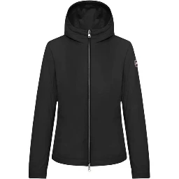 جاكيت خارجي من البوليستر الأسود