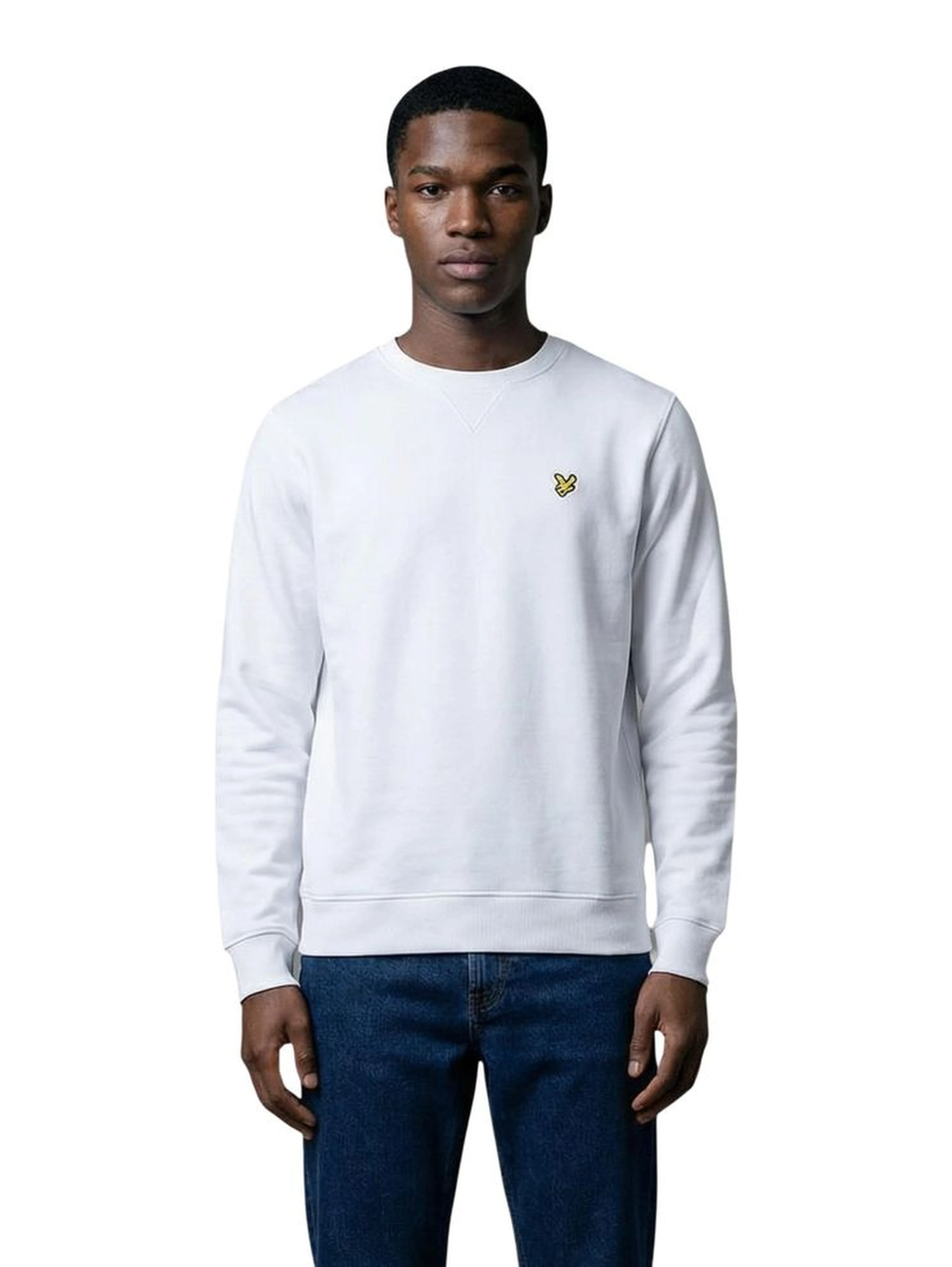 White Cotton Sweatshirt