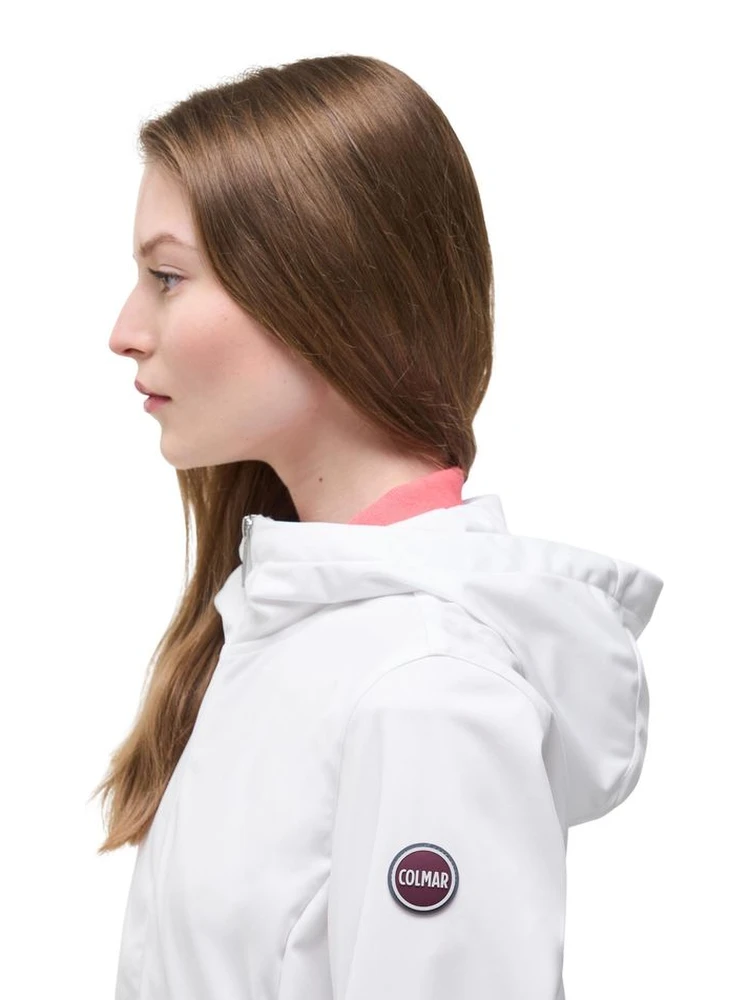 White Polyester Shell Jacket alternative