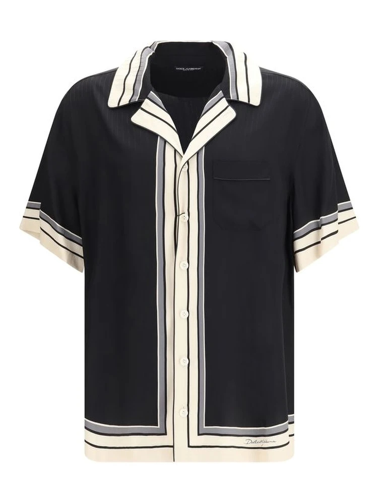 Multicolor Silk Pattern Shirt
