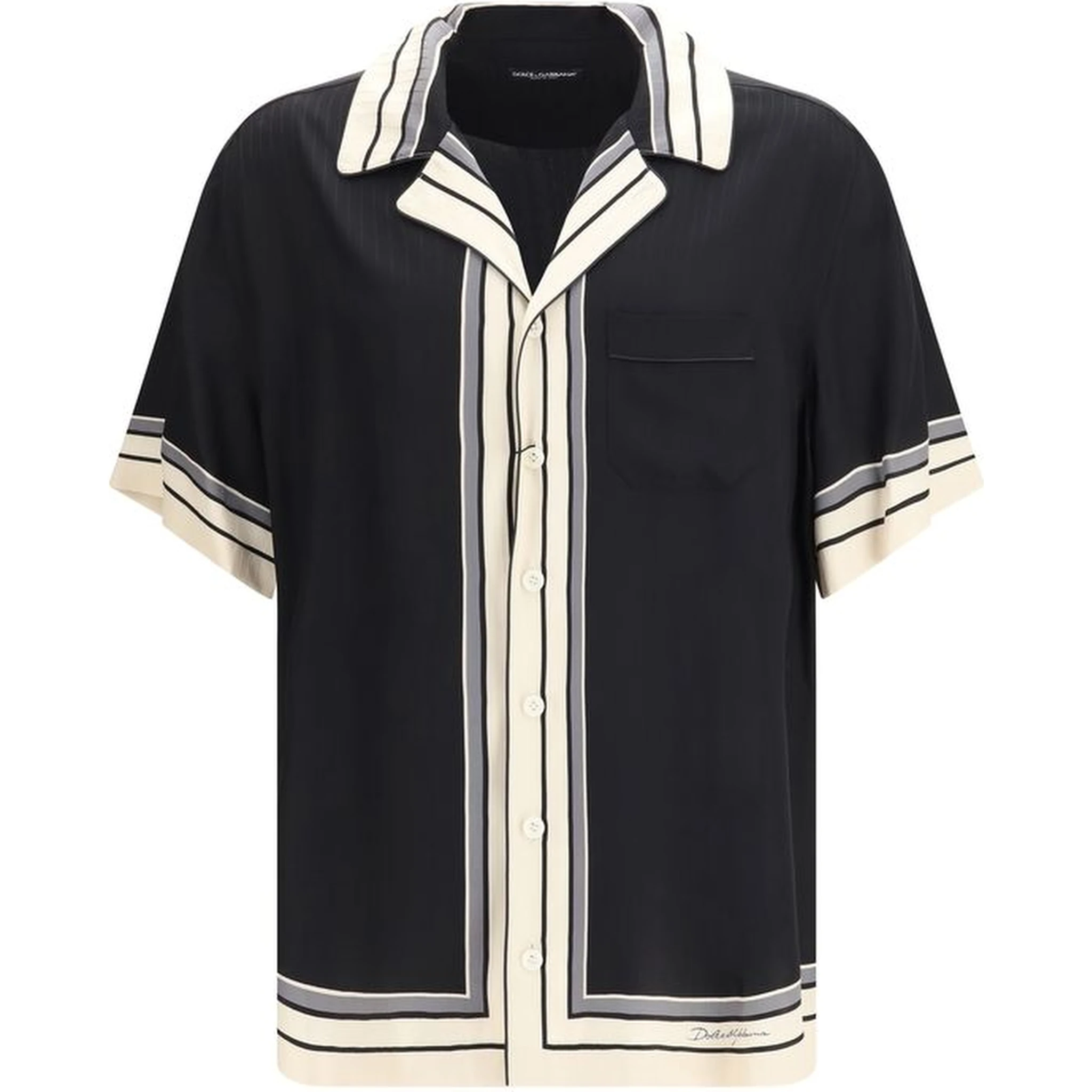 Multicolor Silk Pattern Shirt