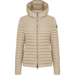 Beige Polyamide Coat