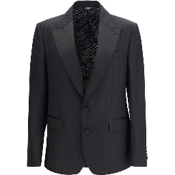 Black Fleece Wool Blazer