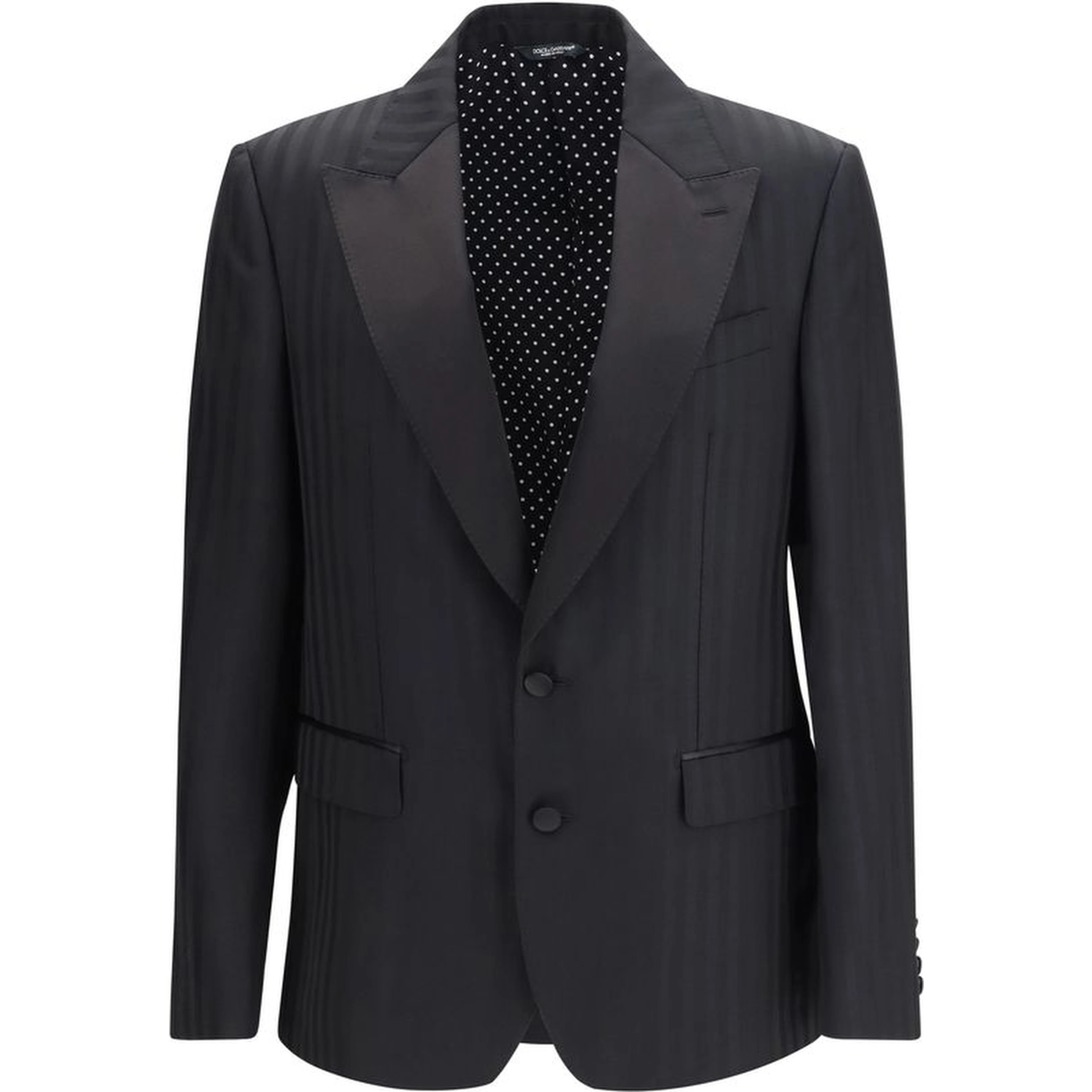 Black Fleece Wool Blazer