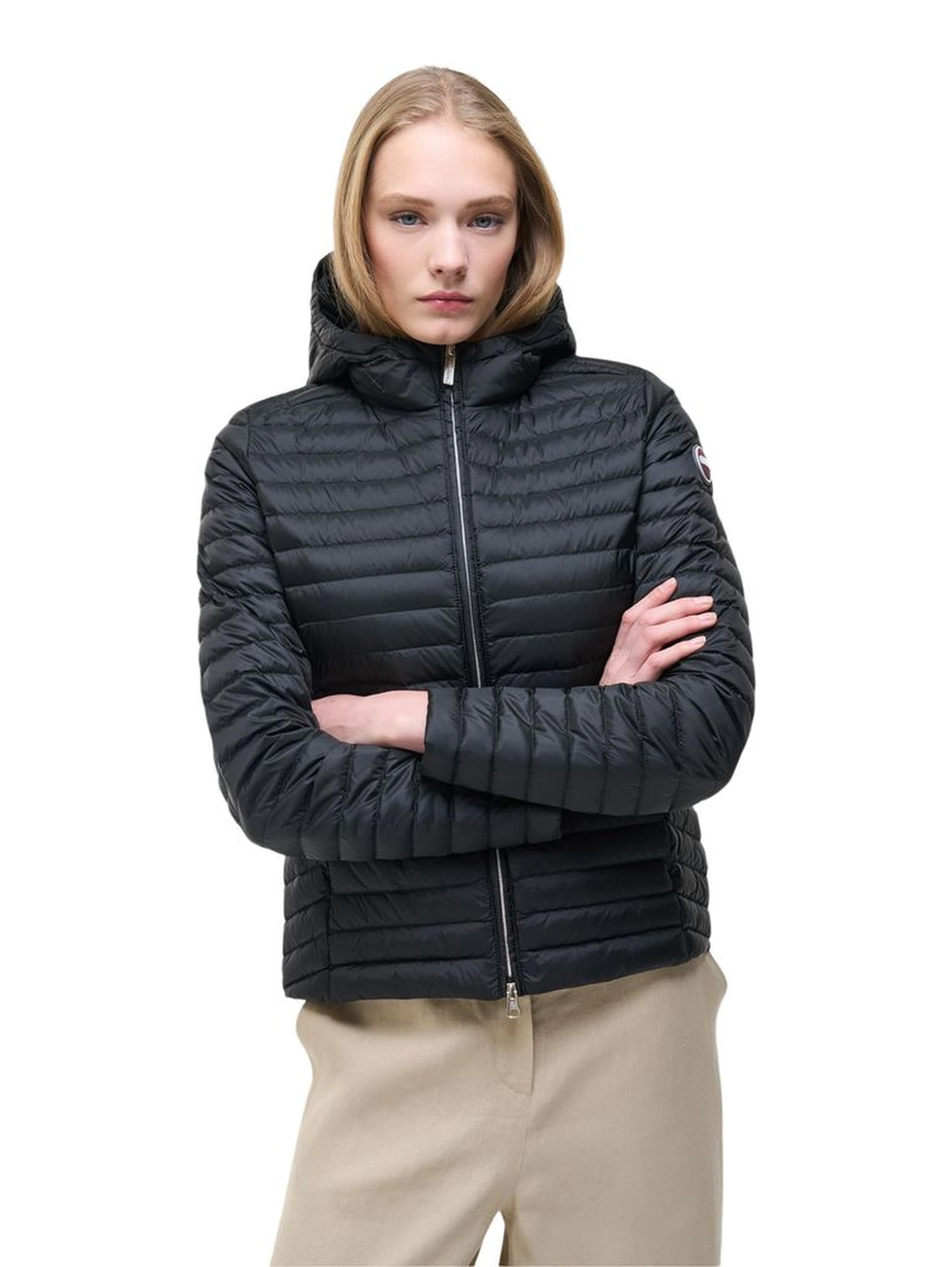 Black Polyamide Coat