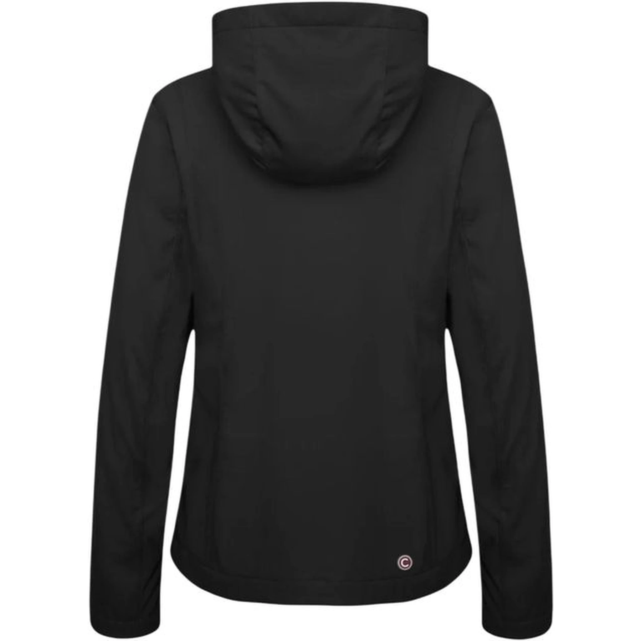 جاكيت خارجي من البوليستر الأسود