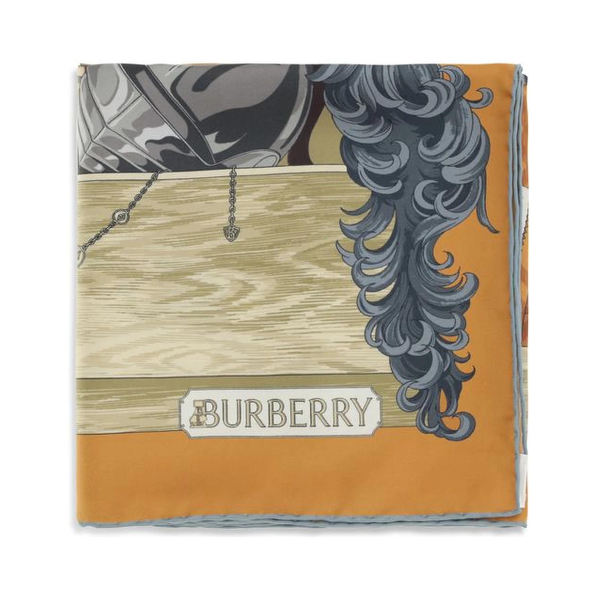 Multicolor Silk Scarf
