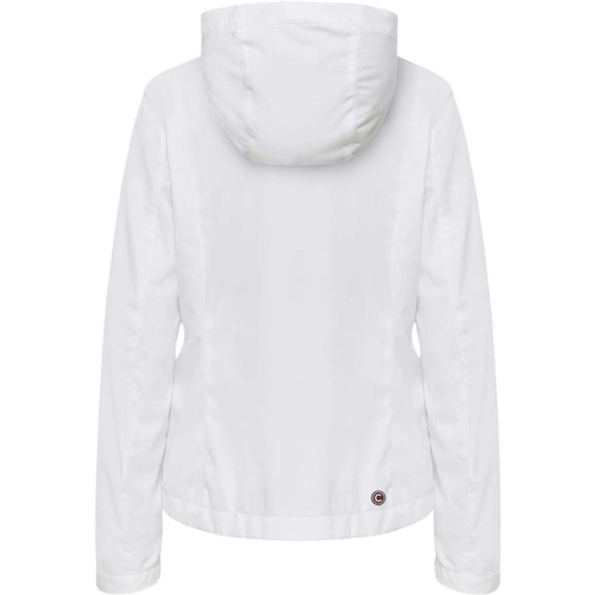 جاكيت خارجي أبيض من البوليستر