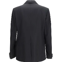 Black Fleece Wool Blazer