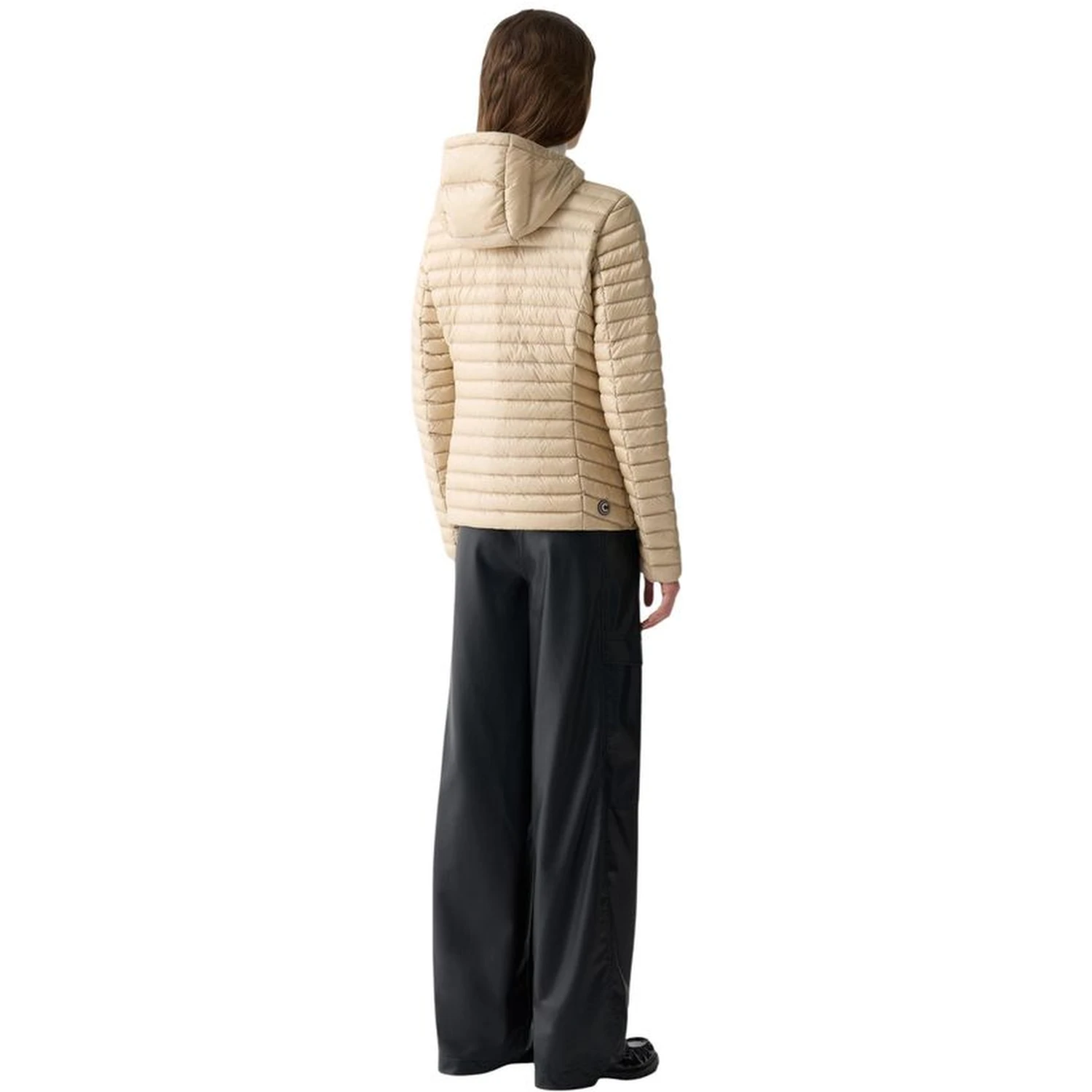 Beige Polyamide Coat