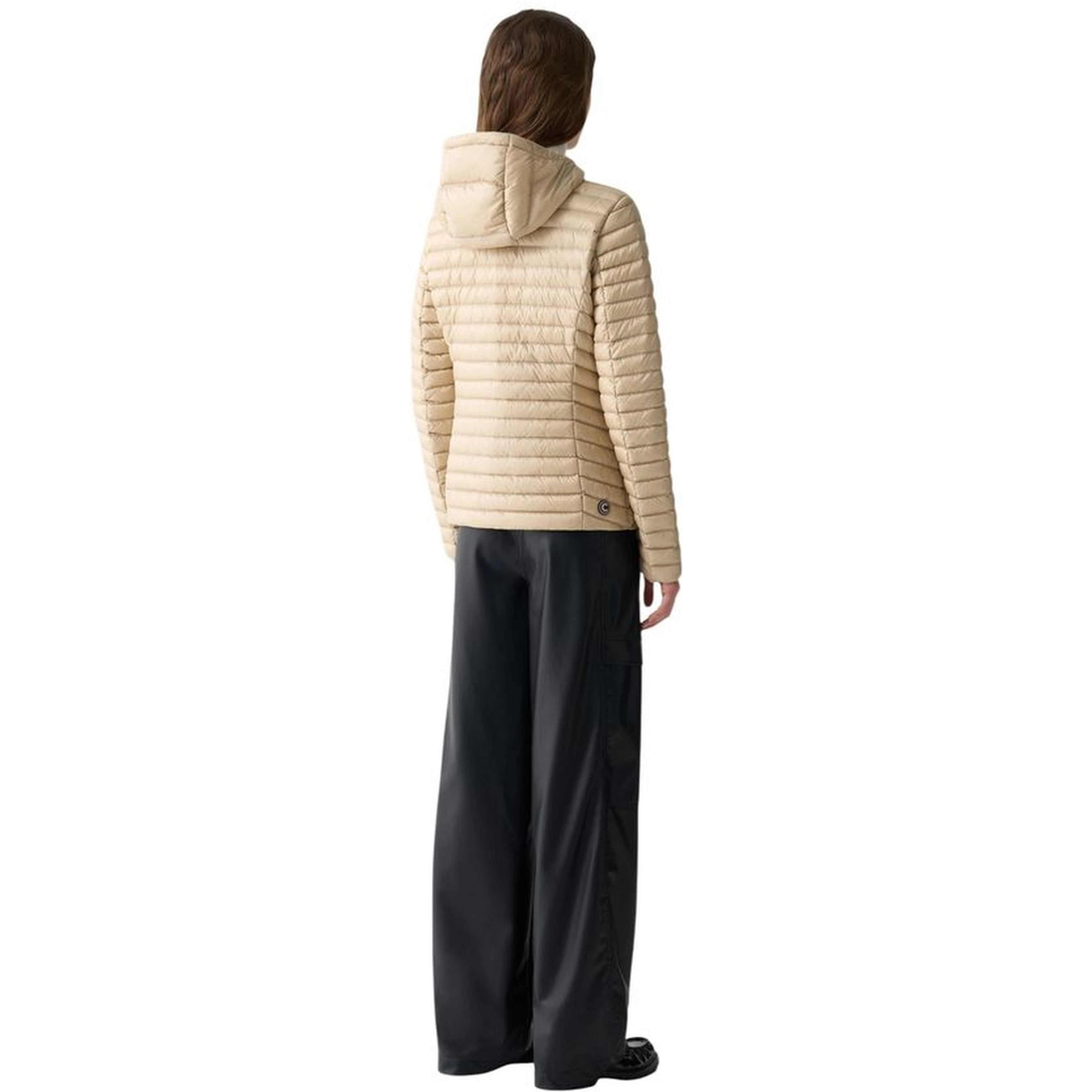 Beige Polyamide Coat